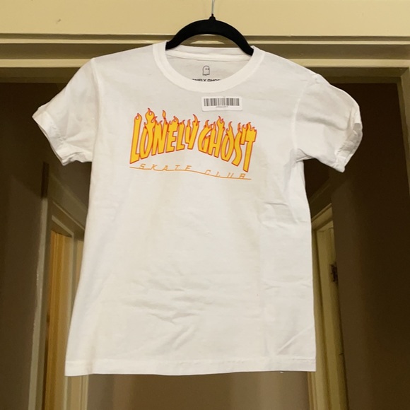 Kids Lonely Ghost Skate Club Tee (RARE) - Picture 3 of 4
